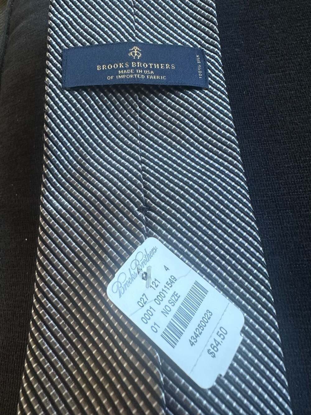 6 Brooks Brothers Makers Tie LOT 100% Silk Men's Neckties - Picture 2 of 11